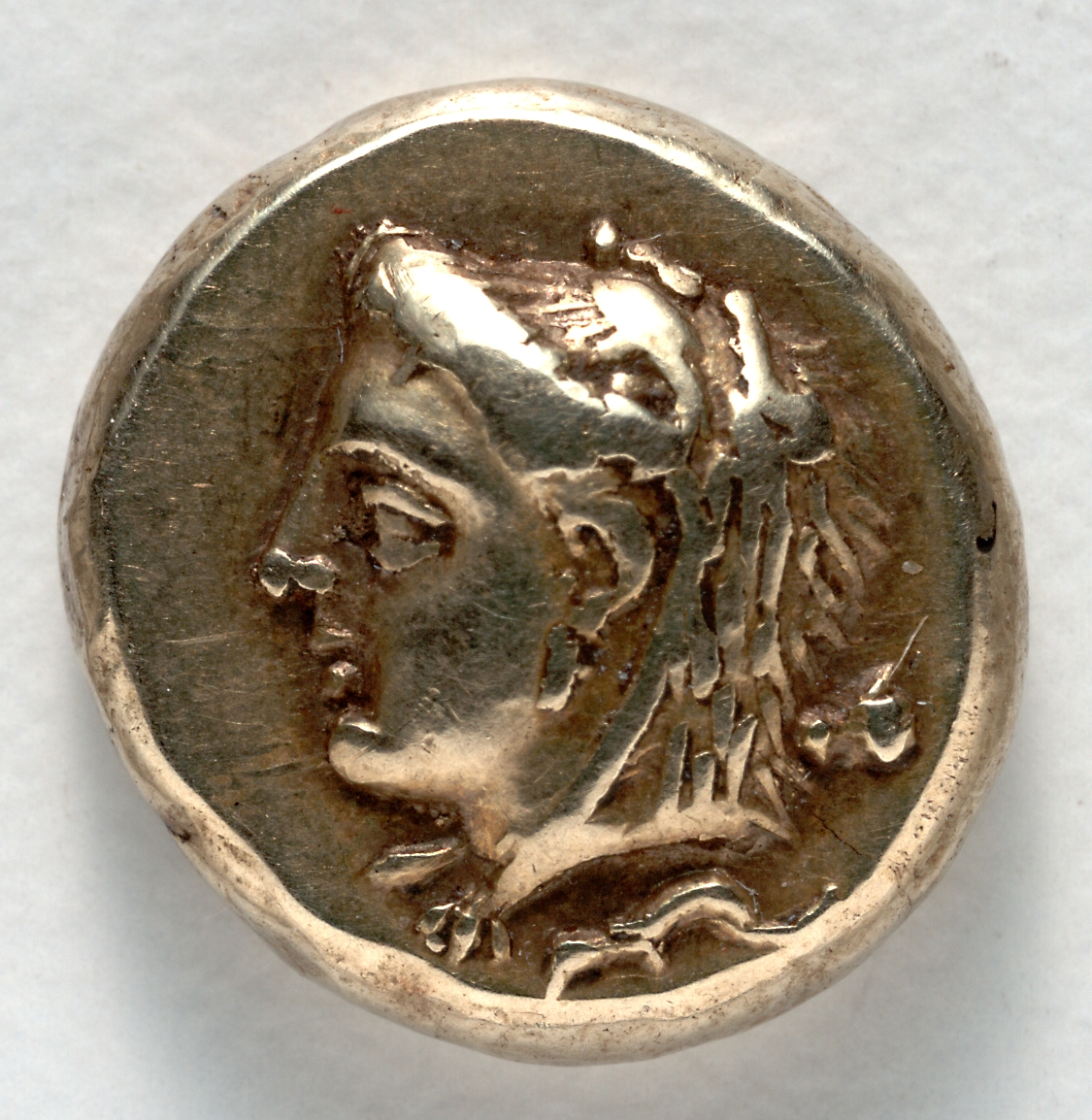 Hecte: Head of Omphale (obverse)