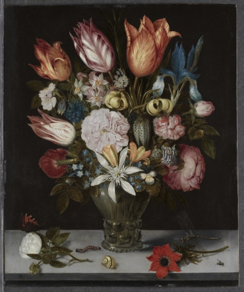 Flowers in a Glass