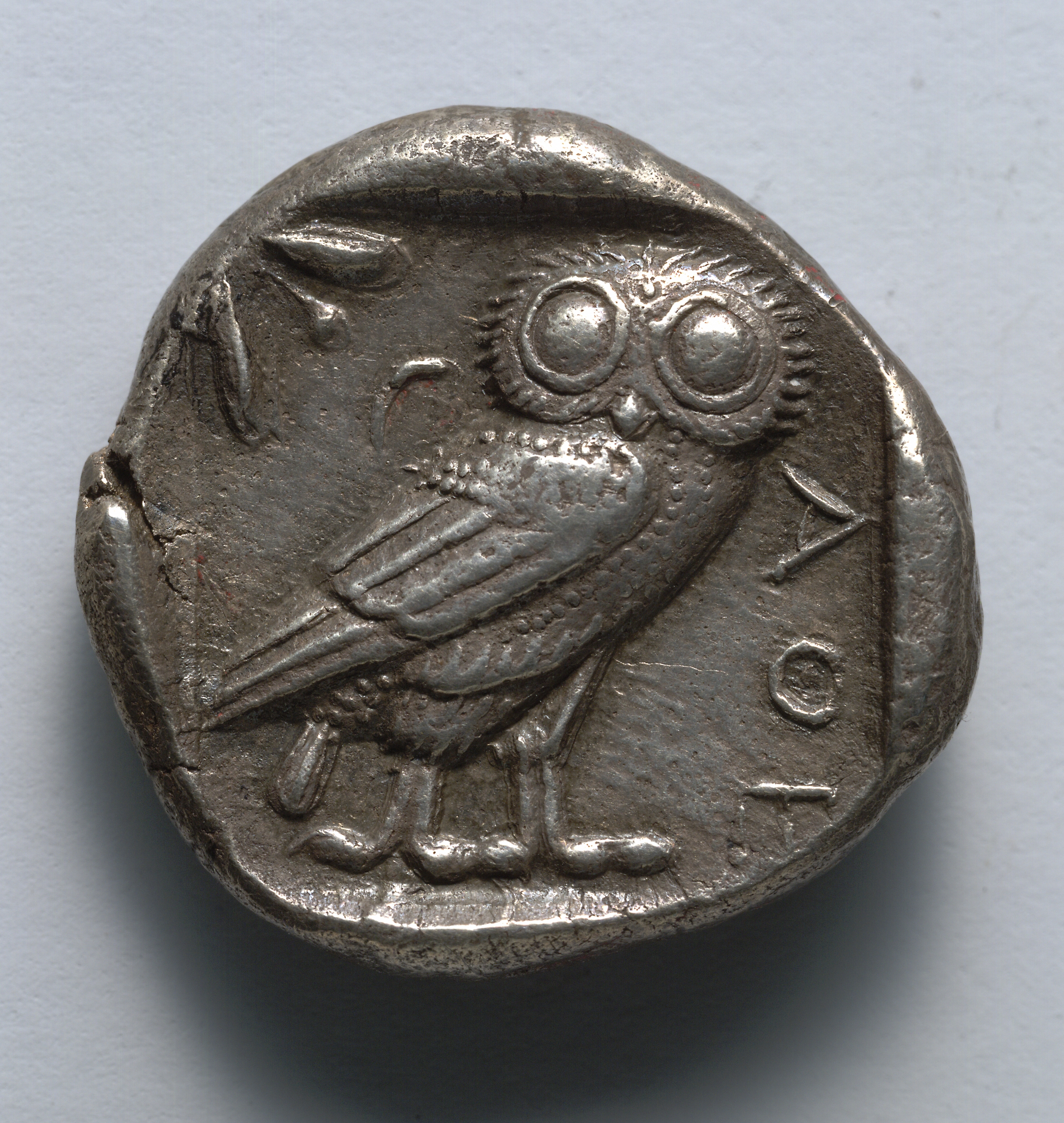Tetradrachm: Owl (reverse)