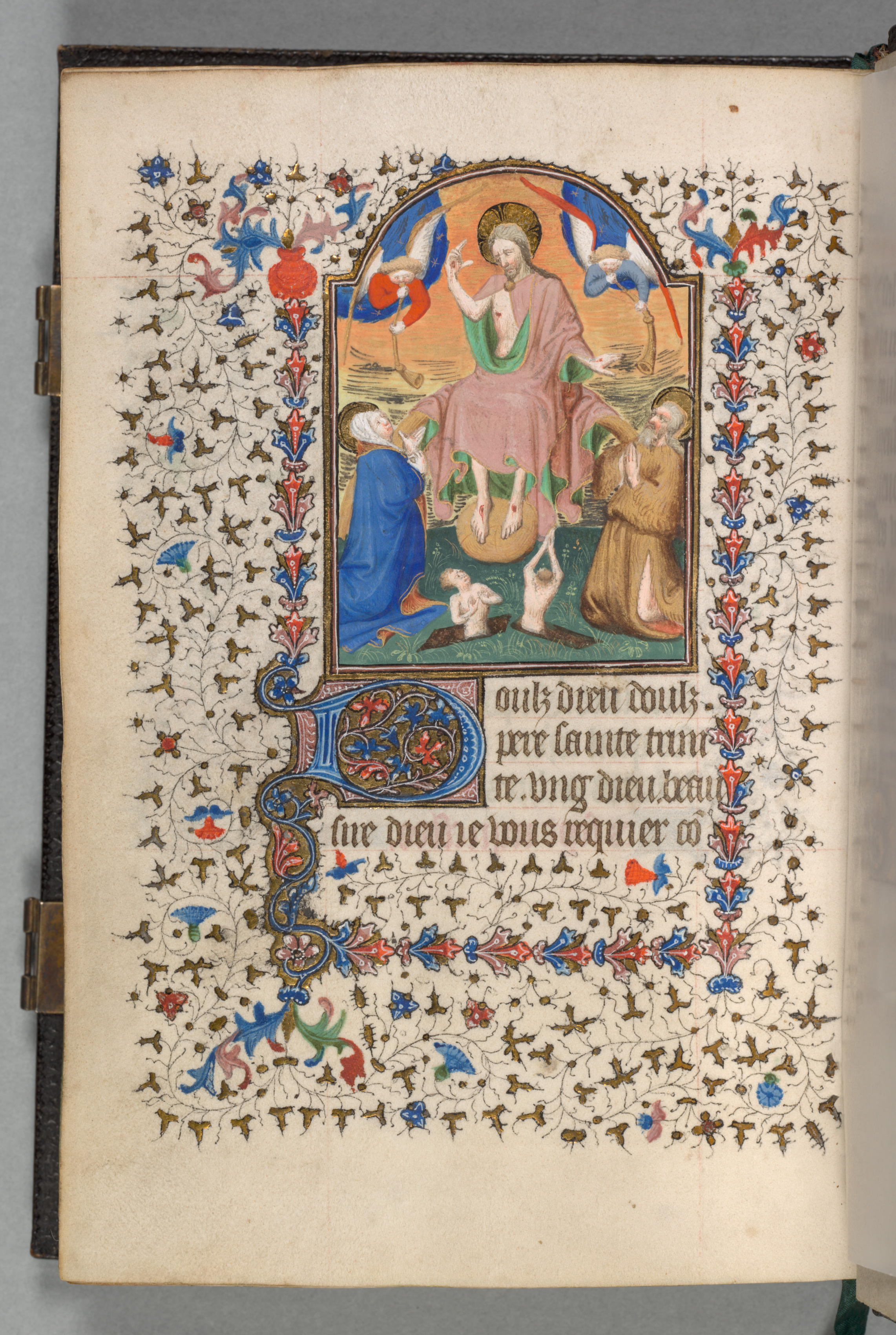Book of Hours (Use of Paris): Fol. 204v, Last Judgment