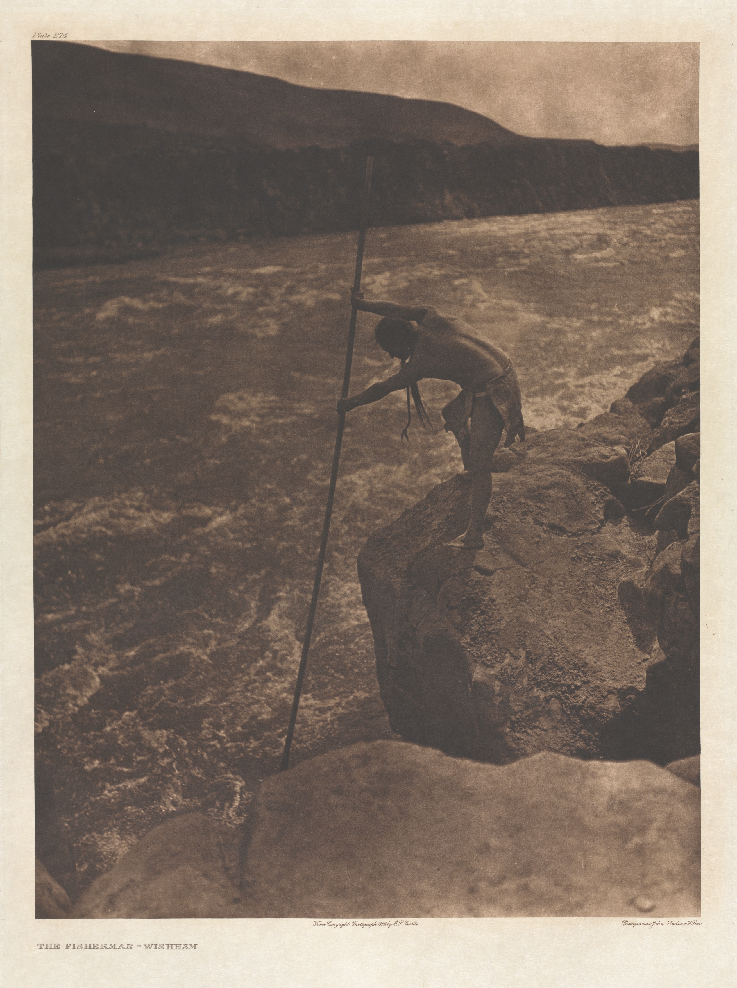 Portfolio VIII, Plate 274: The Fisherman - Wishham