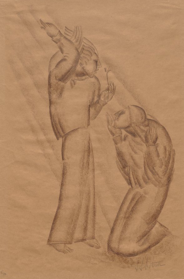 Annunciation, Ivan Mestrovic, c. 1915