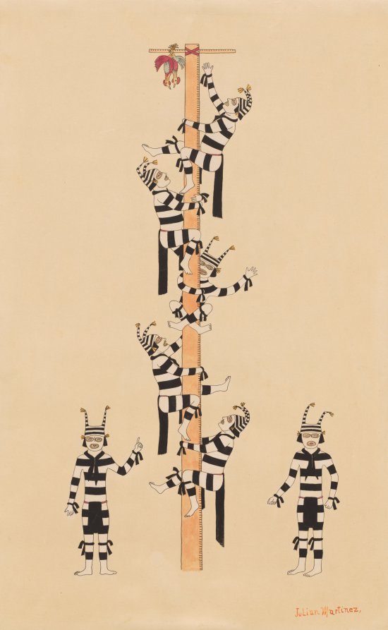 Koshare Contest, Awa Tsireh (Alfonso Roybal), c. 1920s