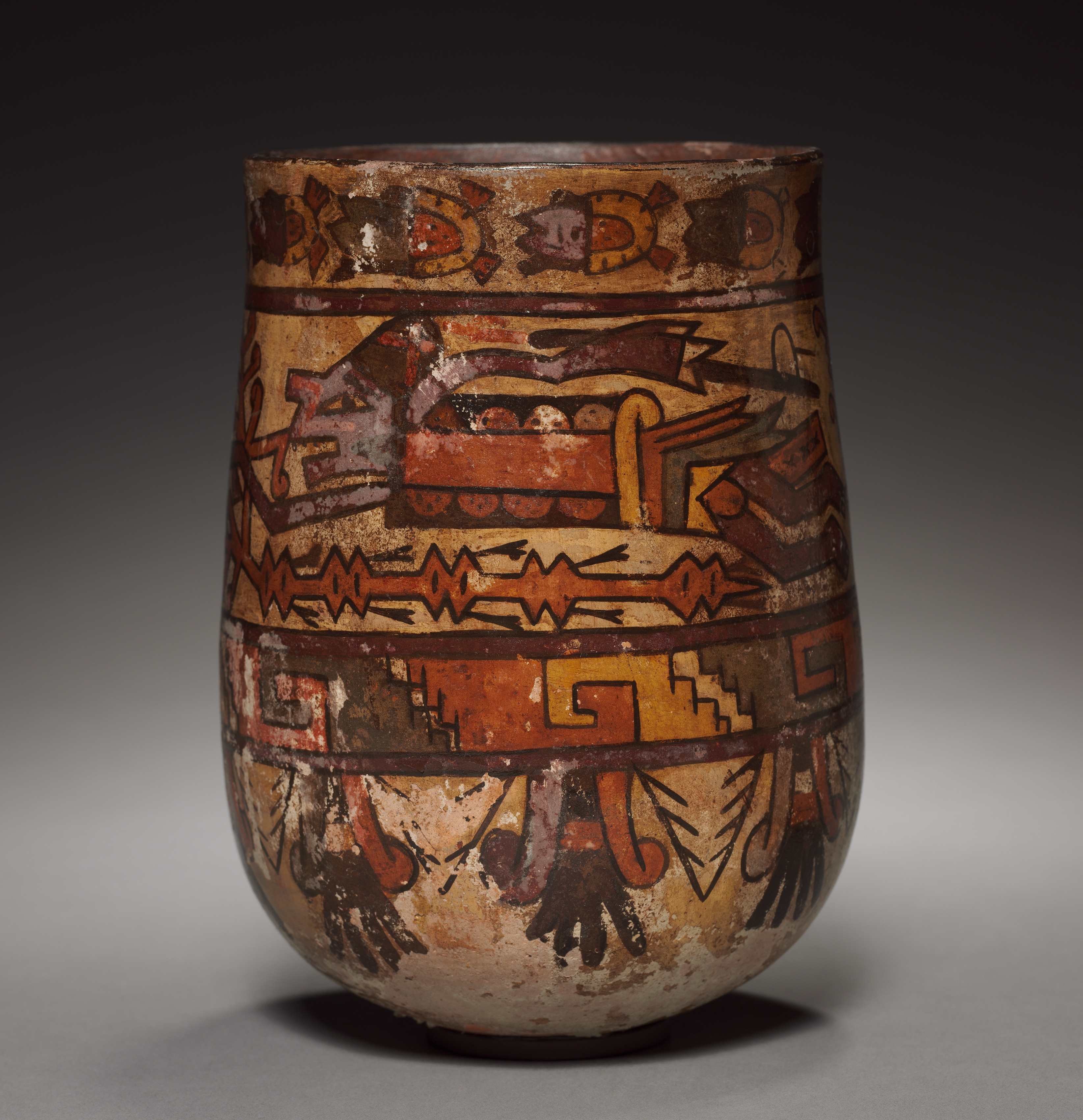 Vase with Trophy-heads and Warriors