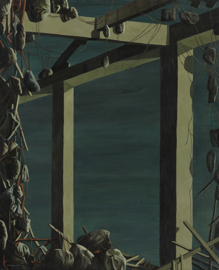 A Bird in the Room, Kay Sage, 1955