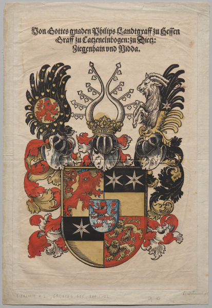 Coat of Arms of Philip, Landgrave of Hesse