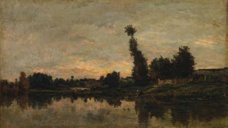 Sunset on the River Oise