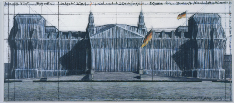 Wrapped Reichstag, Project for Berlin