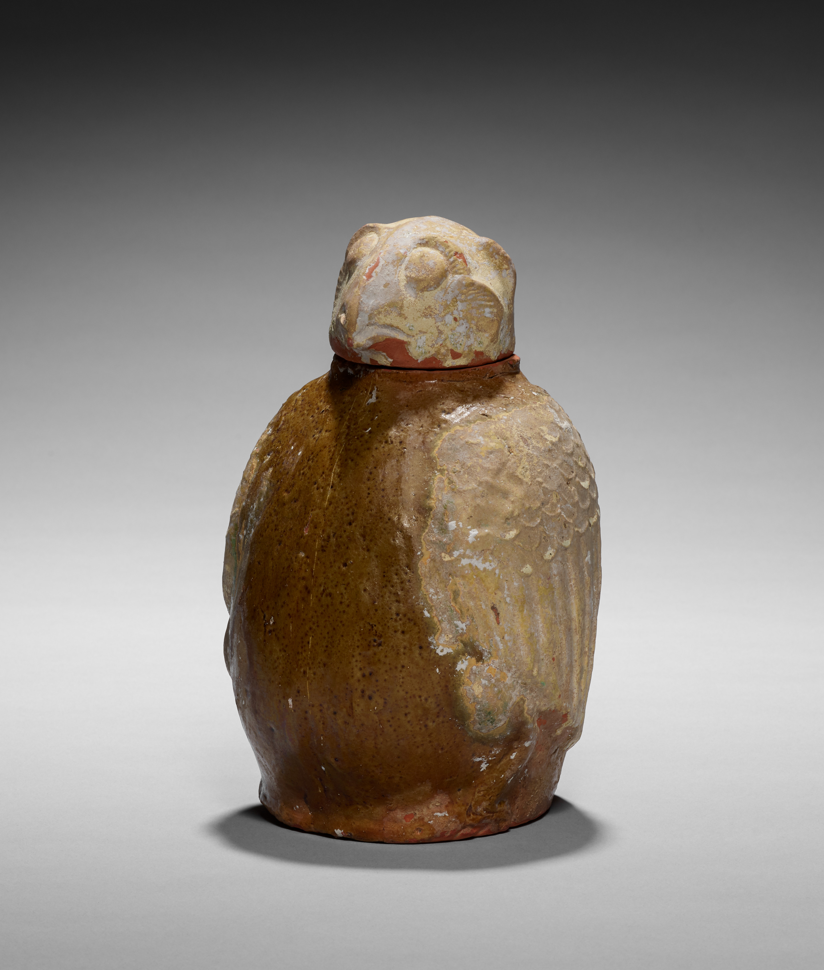 Owl-shaped Jar