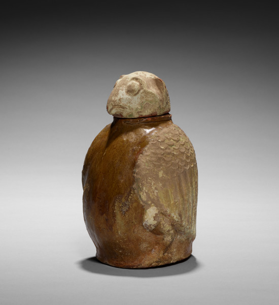 Owl-shaped Jar
