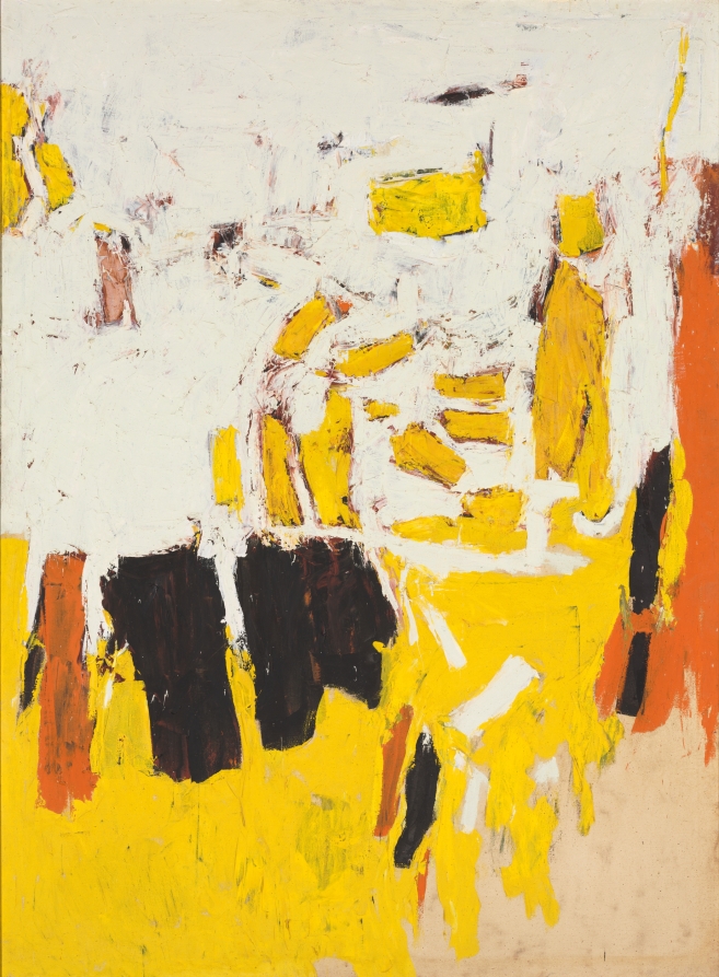 Yellow White #10, Edward Dugmore, 1959