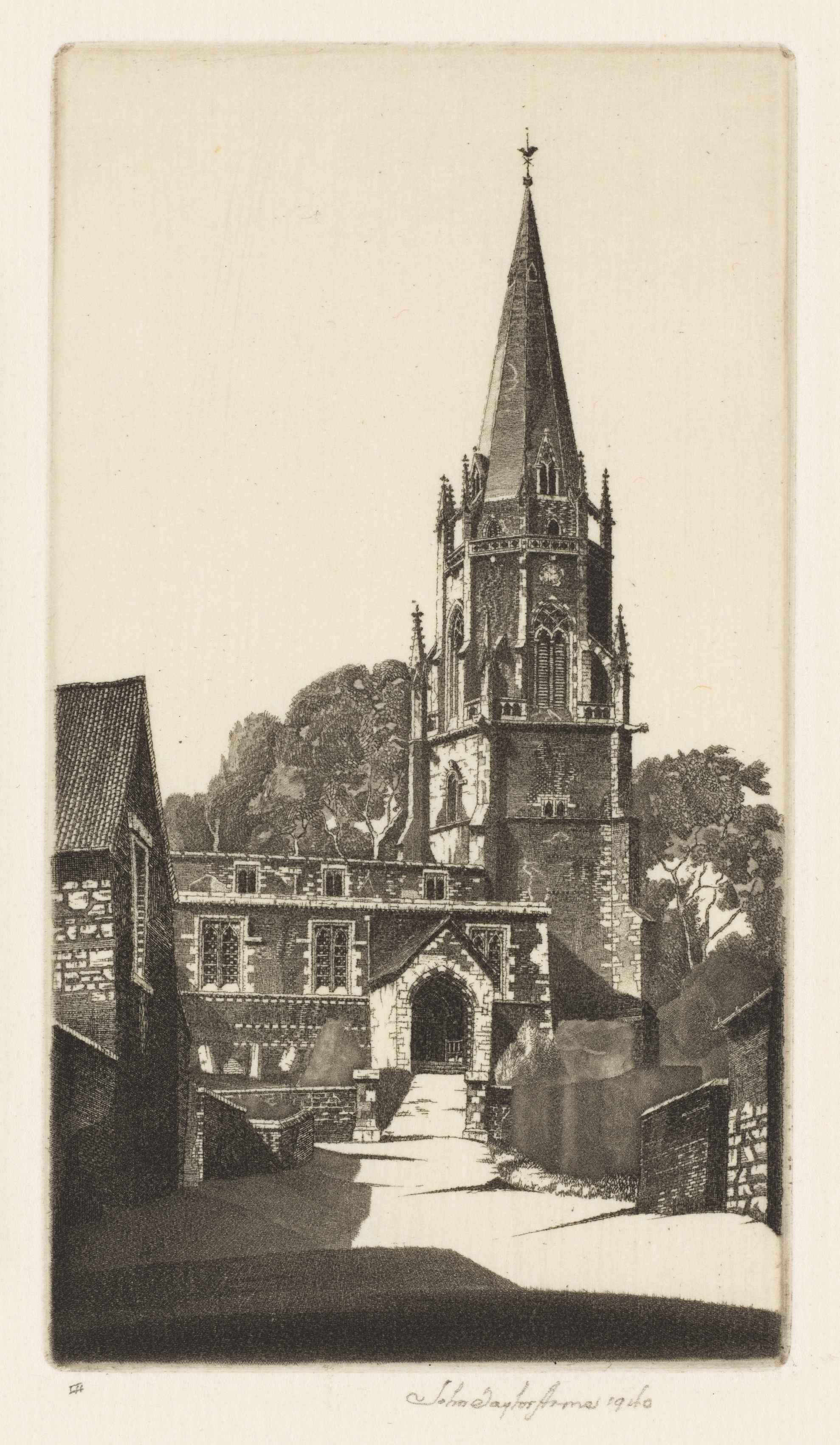 English Series No. 7:, Miniature Series No. 24: Wilby Church, Northamptonshire, England