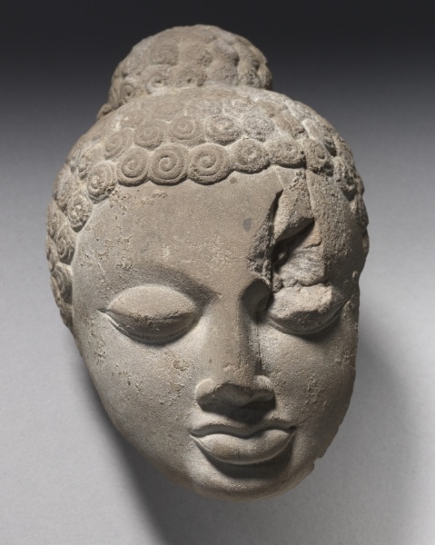 Fragment of Head of Buddha