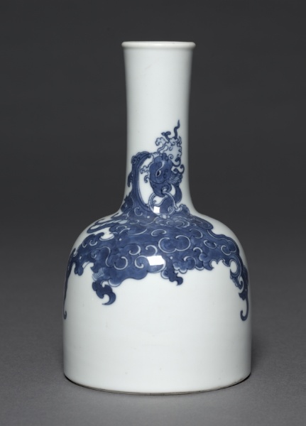 Mallet-Shaped Bottle with Phoenixes