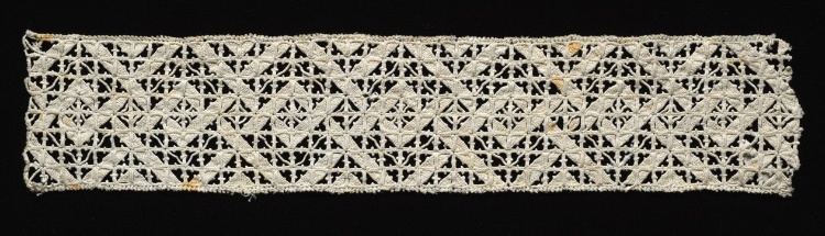 Band of Needlepoint (Reticella) Lace Insertion