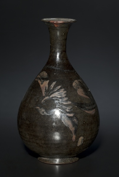Bottle Vase:  Black Ware