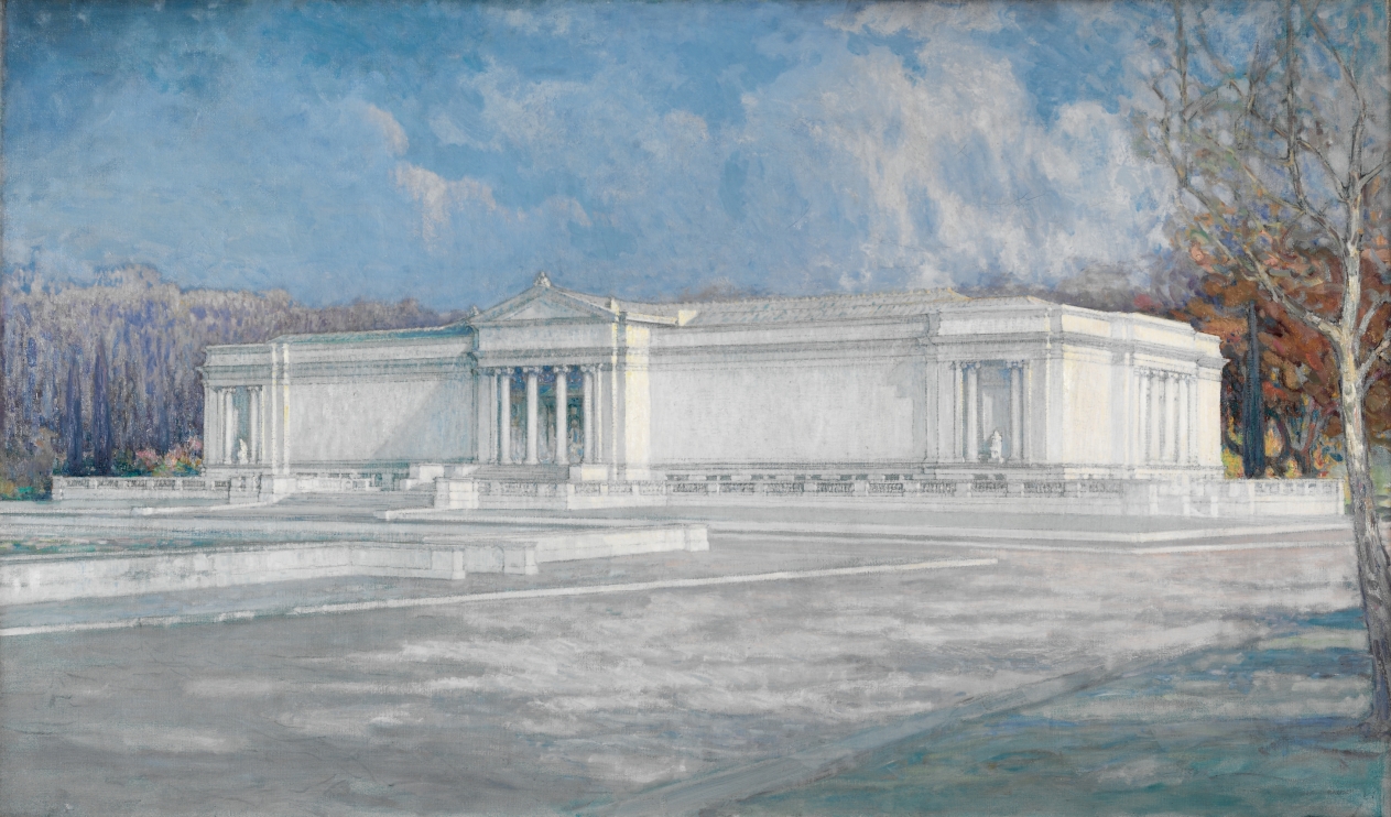 Study for South Facade of The Cleveland Museum of Art, Frederick Gottwald, early 20th century