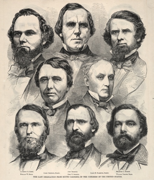 The Last Delegation from South Carolina in the Congress of the United States