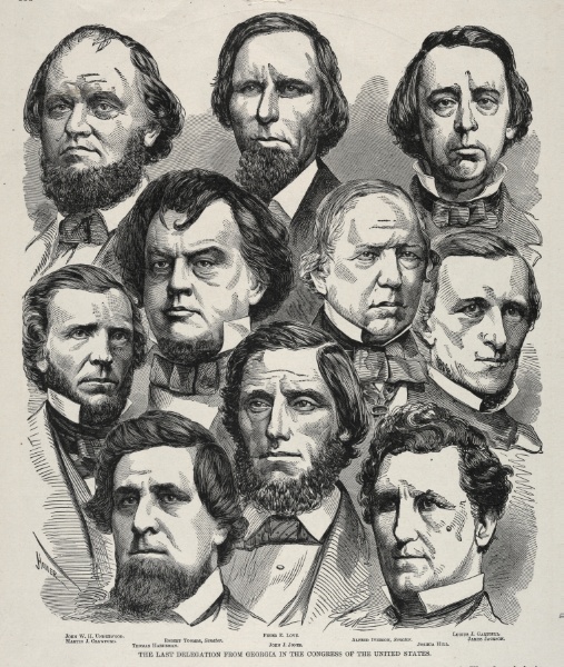 The Last Delegation from Georgia in the Congress of the United States
