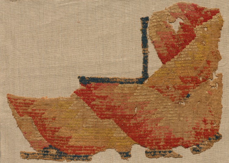Fragment, Probably an Ornament from a Large Curtain