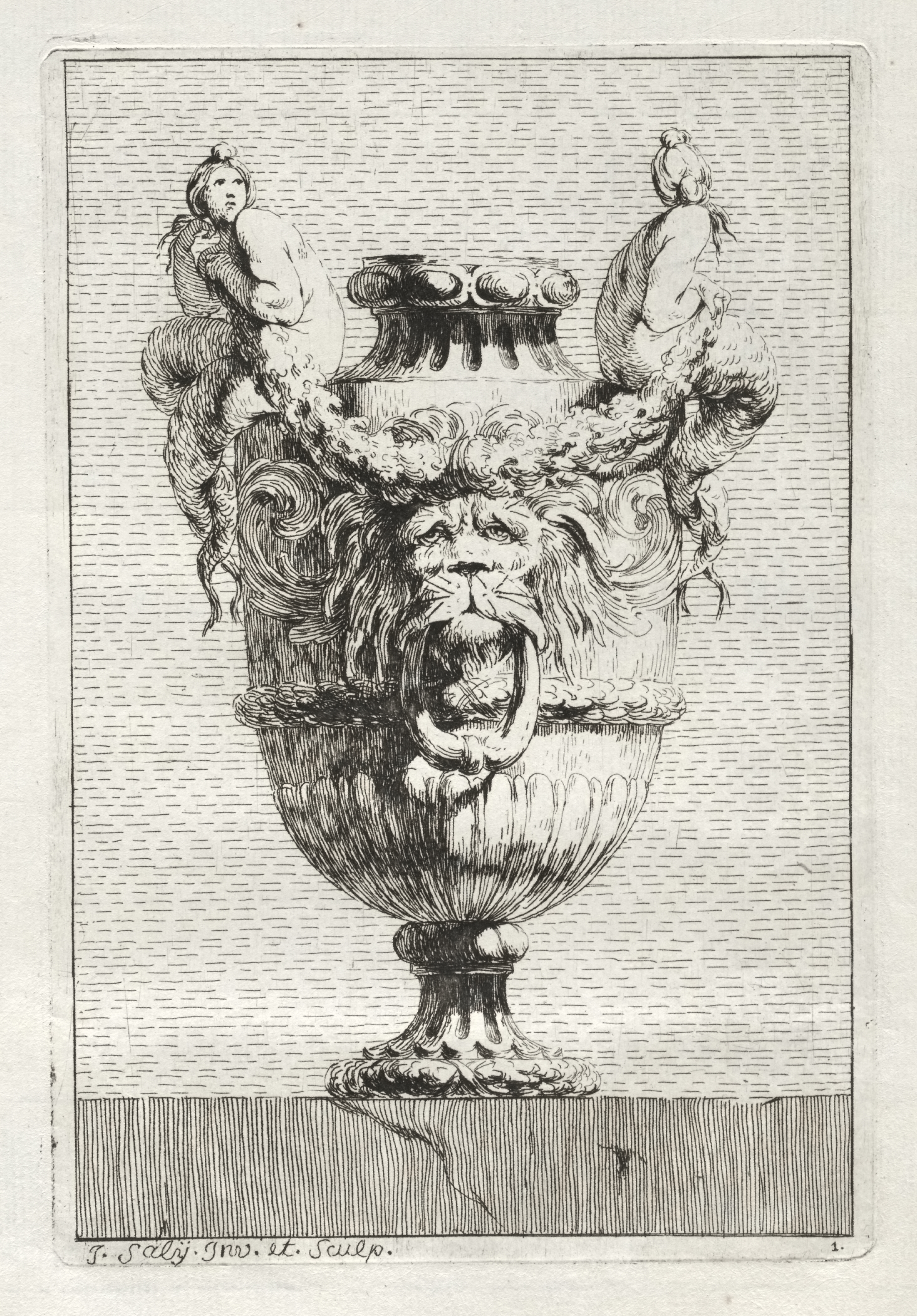 Suite of Vases:  Plate 1