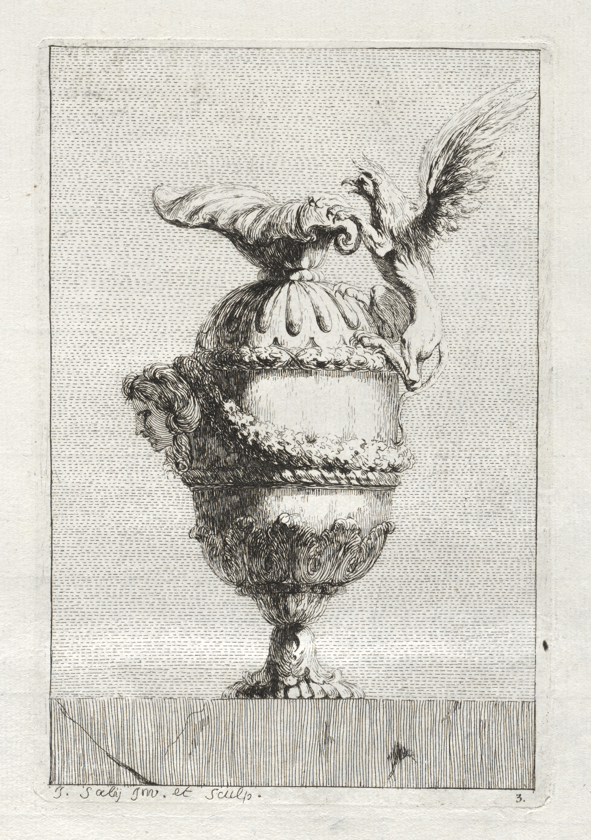 Suite of Vases:  Plate 3