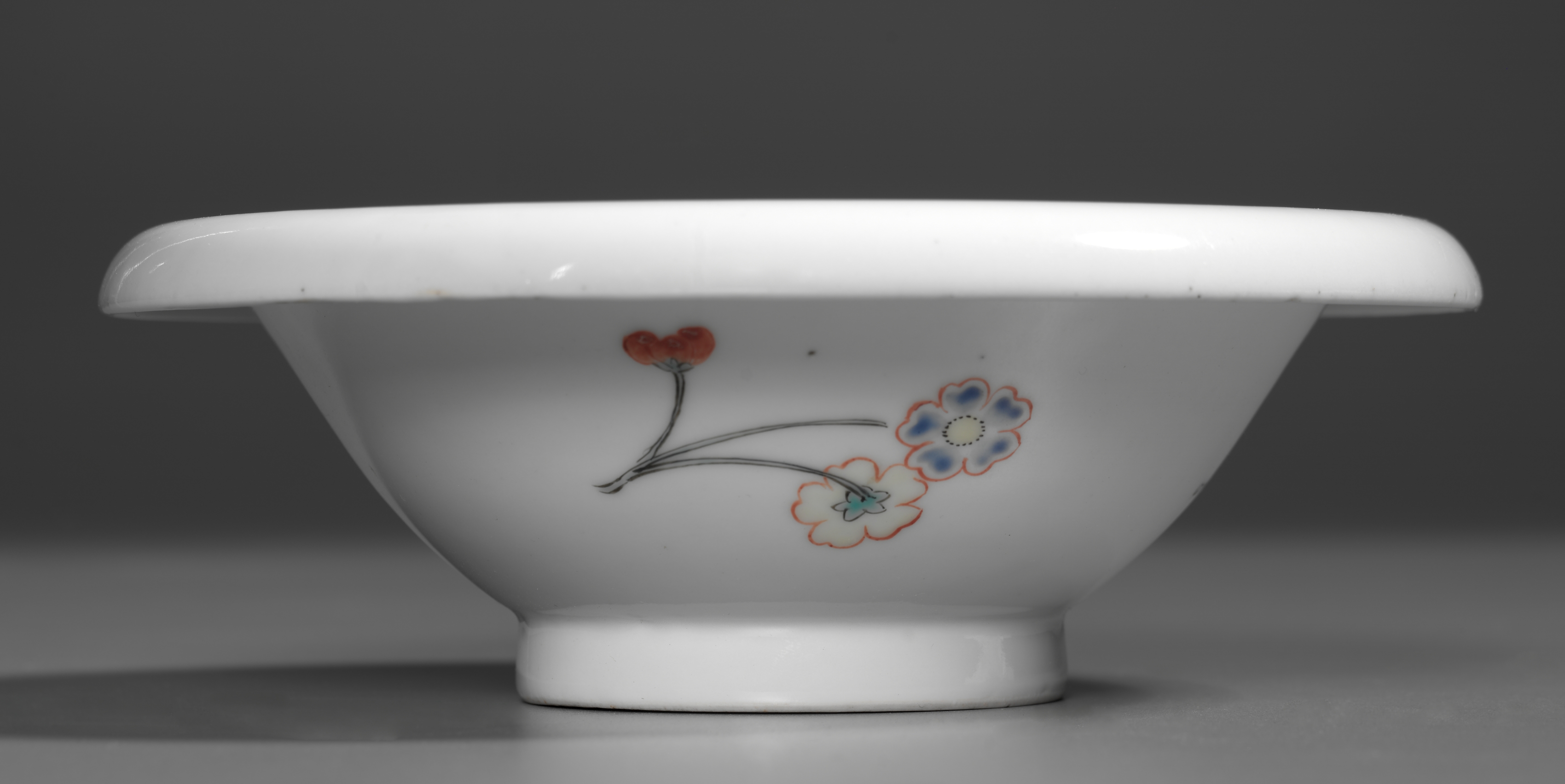Bowl with Floral Spray