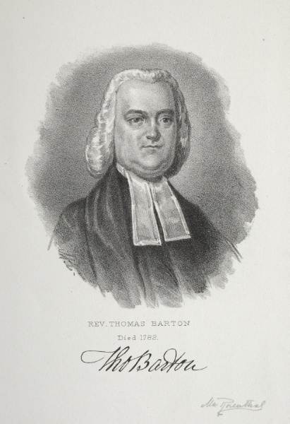 Rev. Thomas Barton