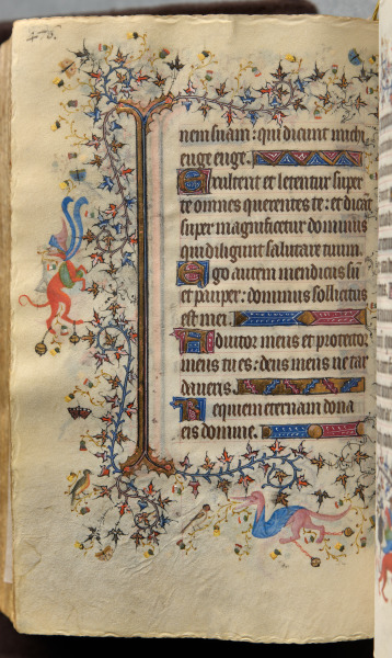 Hours of Charles the Noble, King of Navarre (1361-1425): fol. 232v, Text