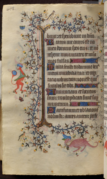 Hours of Charles the Noble, King of Navarre (1361-1425): fol. 230v, Text