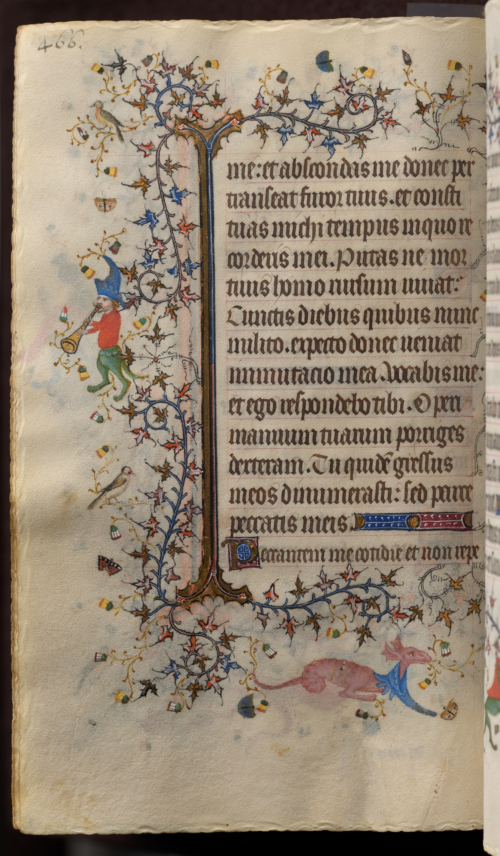 Hours of Charles the Noble, King of Navarre (1361-1425): fol. 227v, Text