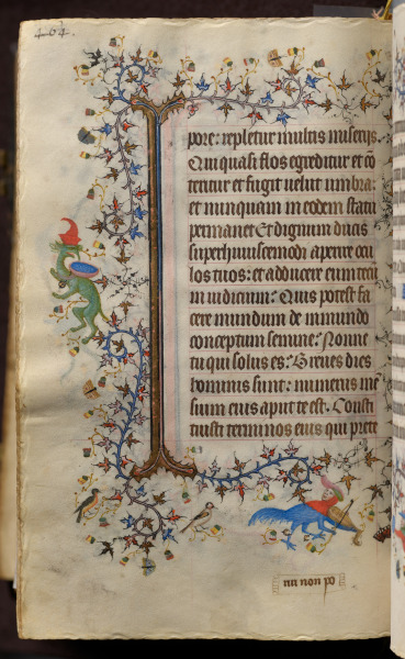 Hours of Charles the Noble, King of Navarre (1361-1425): fol. 226v, Text