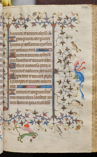 Hours of Charles the Noble, King of Navarre (1361-1425): fol. 249r, Text