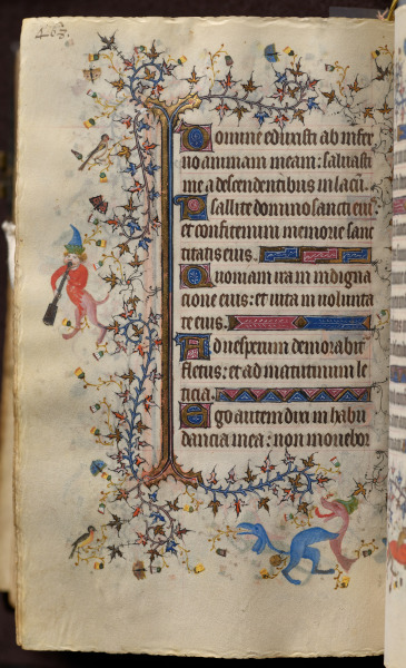 Hours of Charles the Noble, King of Navarre (1361-1425): fol. 228v, Text
