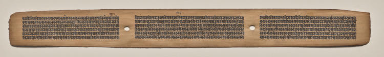 Text, folio 44 (recto), from a Manuscript of the Perfection of Wisdom in Eight Thousand Lines (Ashtasahasrika Prajnaparamita-sutra)