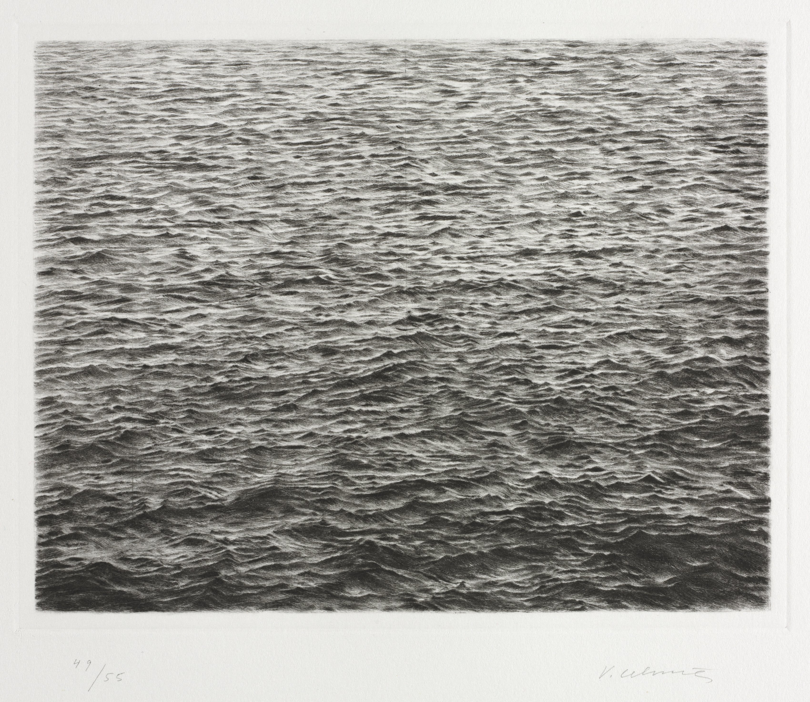 Drypoint - Ocean Surface - Second State