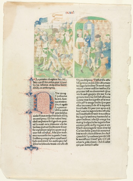 Opening Page of Book VIII of Valerius Maximus's Facta et dicta memorabilia