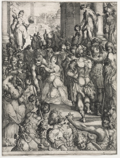 The Martyrdom of Saint Lucy