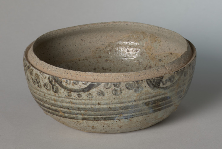 Covered Bowl with Painted Decoration