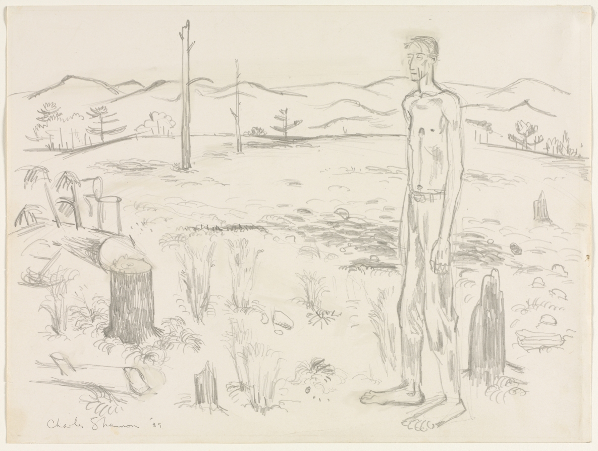 The Woodcutter, Charles Eugene Shannon, 1939