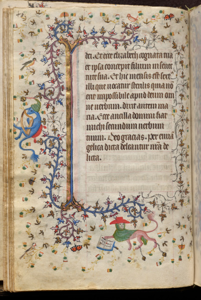 Hours of Charles the Noble, King of Navarre (1361-1425): fol. 24v, Text