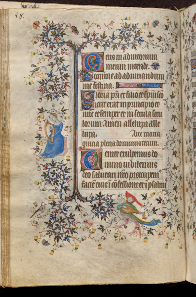 Hours of Charles the Noble, King of Navarre (1361-1425): fol. 29v, Text
