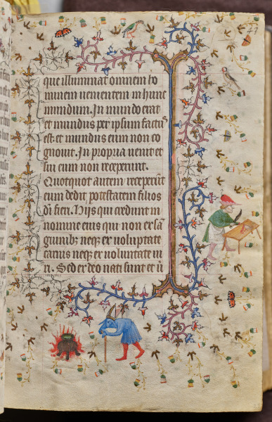 Hours of Charles the Noble, King of Navarre (1361-1425): fol. 22r, 