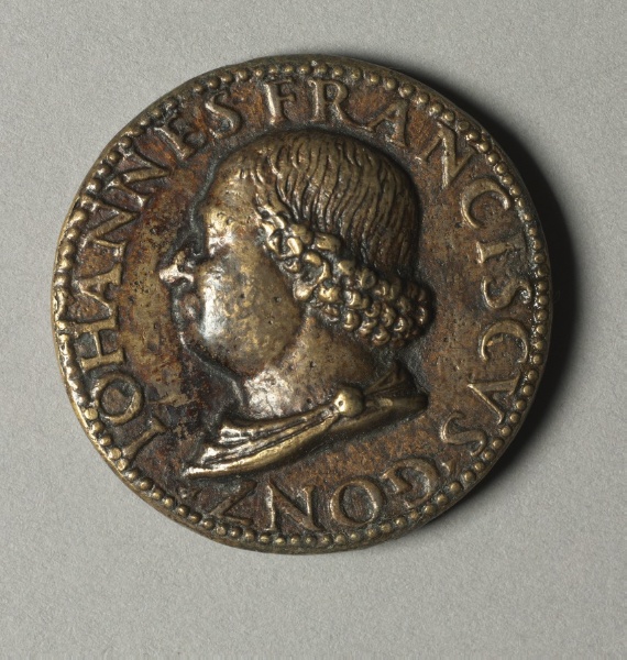 Portrait of John VIII Palaoelogus, Emperor of Constantinople, 1424-1428 (obverse) and (reverse)