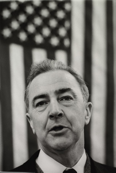 Eugene McCarthy during presidential campaign