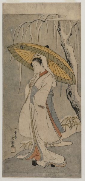 Segawa Kikunojo II as the Heron Maiden (from the series Ichimura Theater)