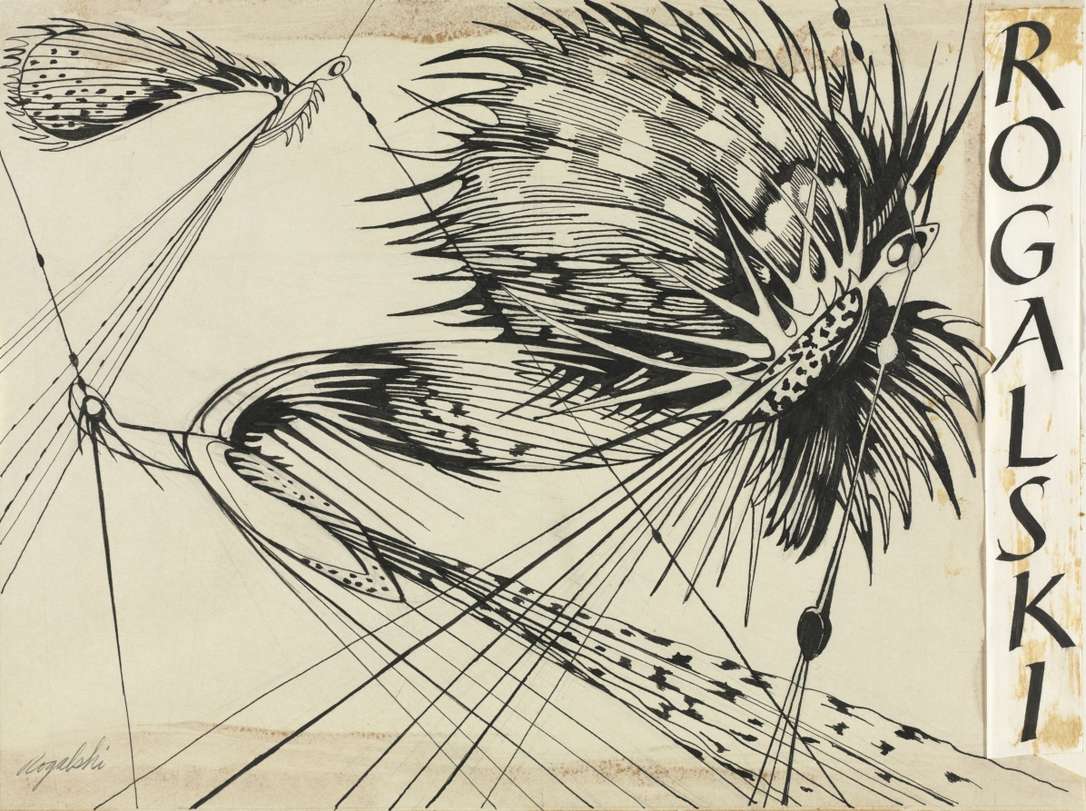 Cover for Exhibition Catalogue, Walter R. Rogalski, 1953