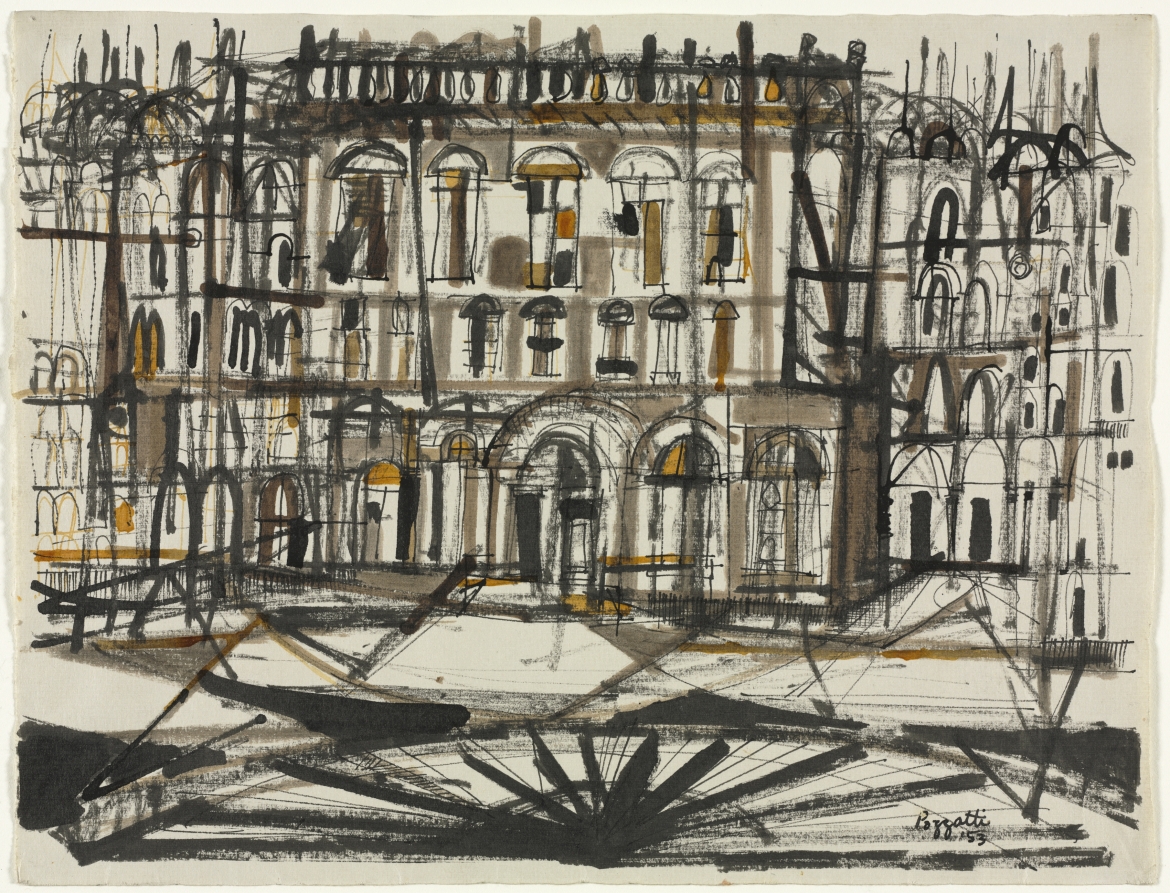 Palazzo, Florence, Rudy O. Pozzatti, 1953