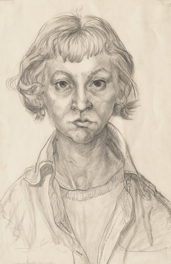 Self-Portrait, Virginia Cowden, c. 1951