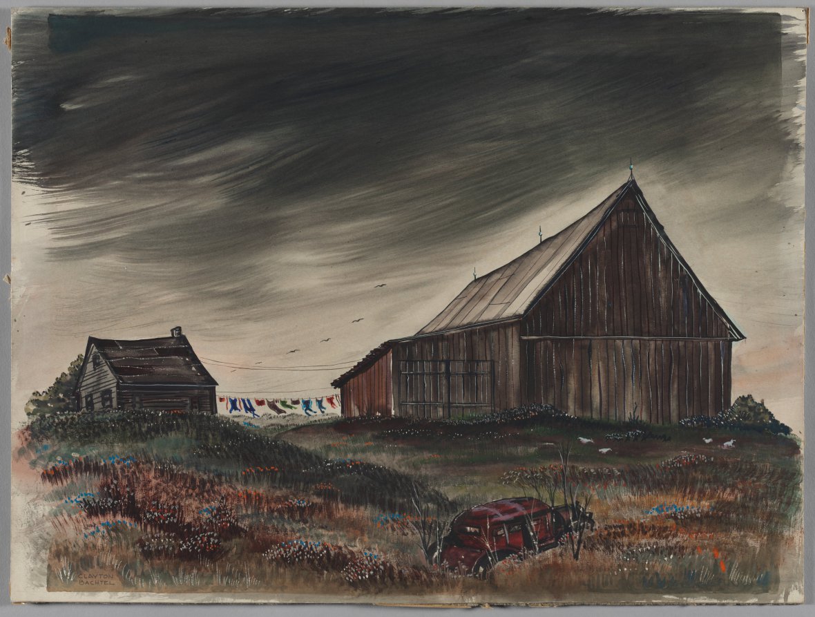Pennsylvania Farm, Clayton J. Bachtel, 1947